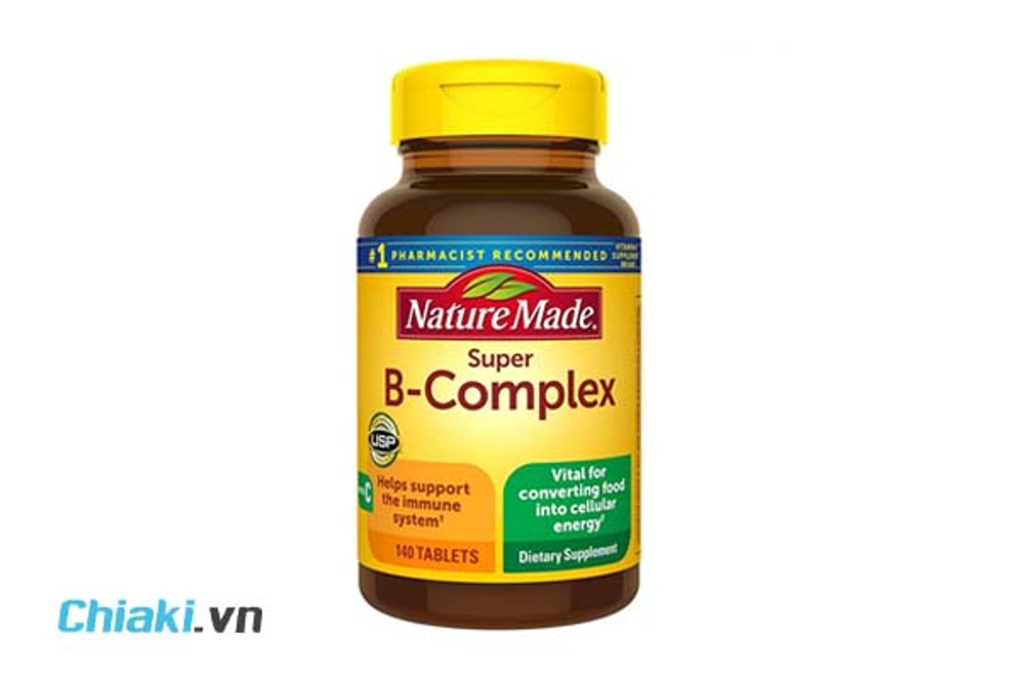 Vi&ecirc;n uống Vitamin B Complex Nature Made ch&iacute;nh h&atilde;ng