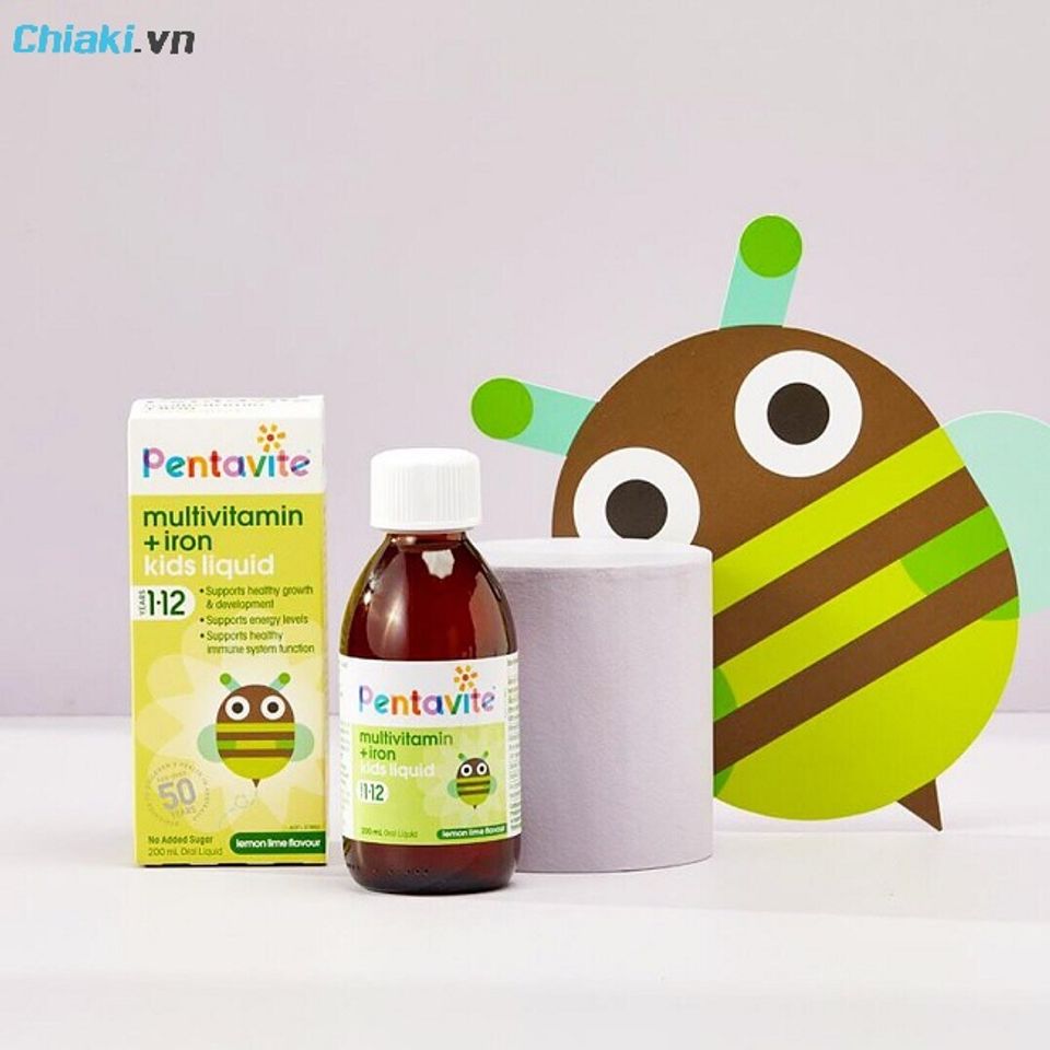 Vitamin tổng hợp cho b&eacute; 1 tuổi Pentavite Gold