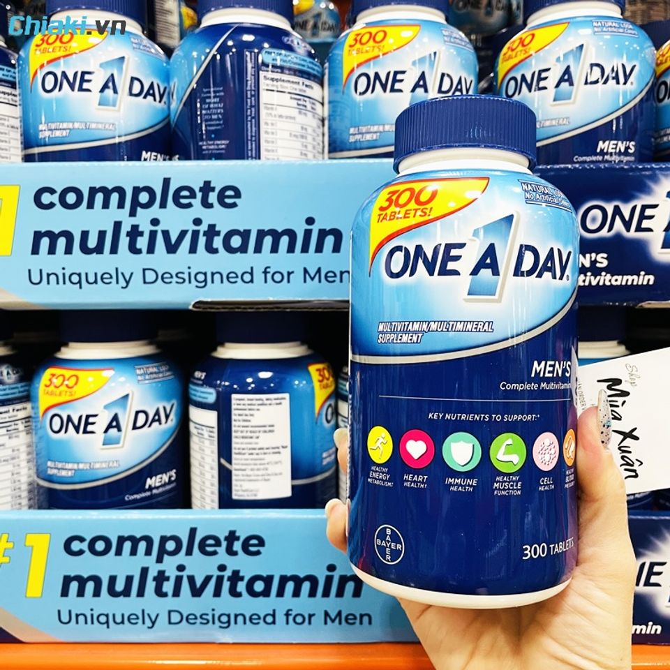Vitamin tổng hợp cho nam dưới 50 tuổi One A Day Men's