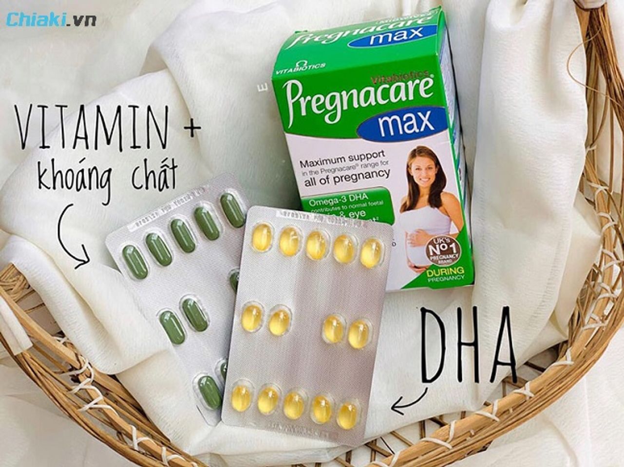 Vitamin tổng hợp của Anh Pregnacare Max