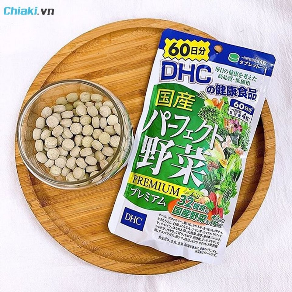 Vitamin tổng hợp cho phụ nữ của Nhật DHC rau củ