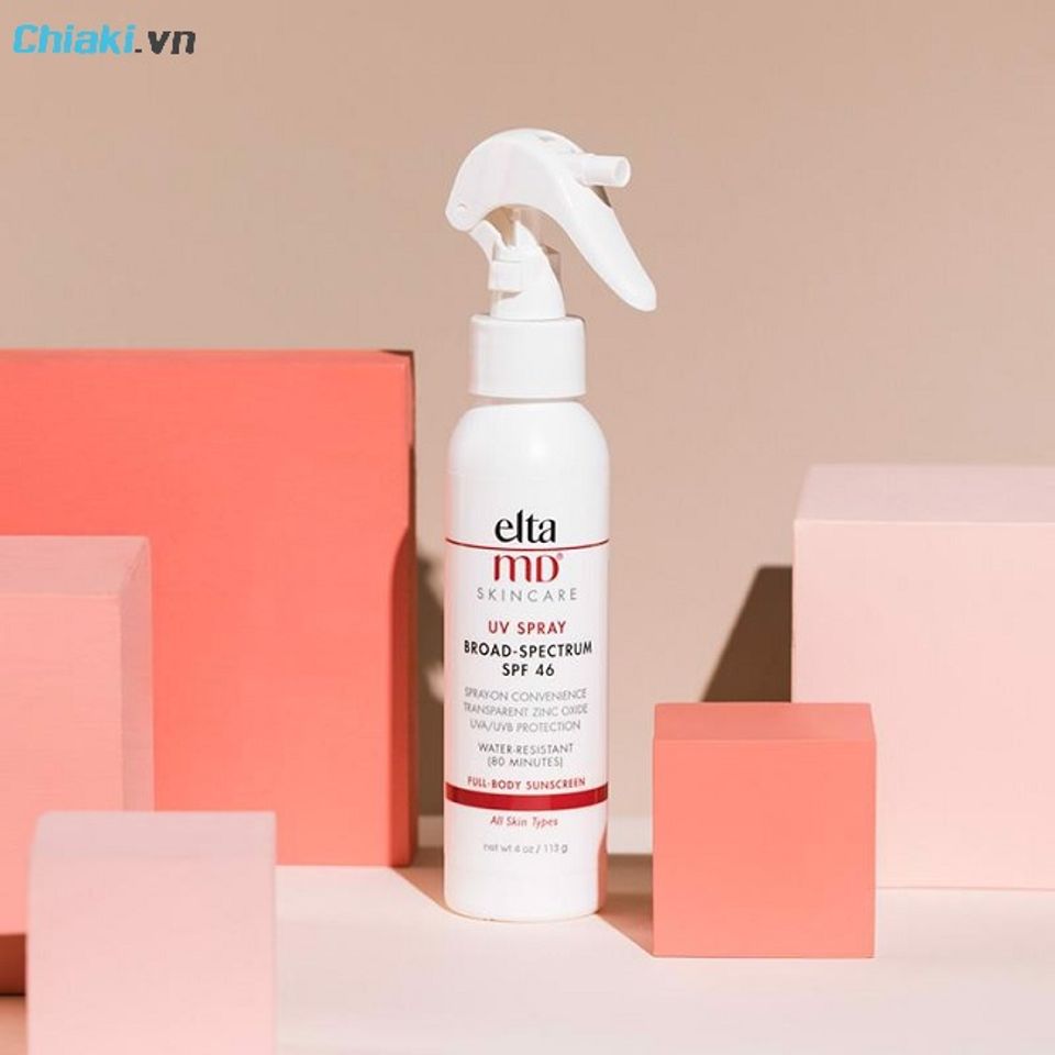 Xịt chống nắng Elta md SPF 46 cho da dễ bị kích ứng