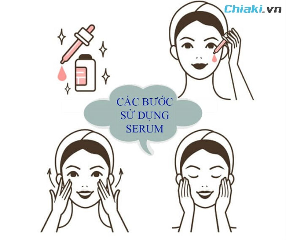 C&aacute;c bước sử dụng serum trị mụn hiệu quả