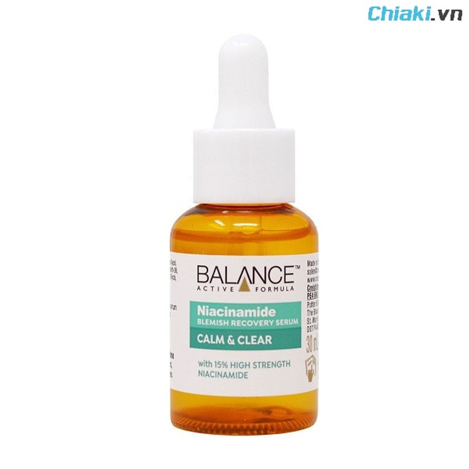 Serum trị mụn trắng da Balance Niacinamide