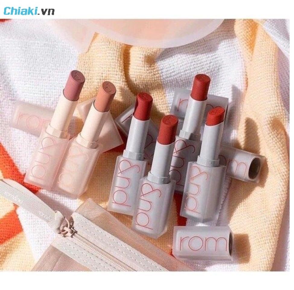 Bảng m&agrave;u son Romand Zero Matte Lipstick (dạng thỏi)
