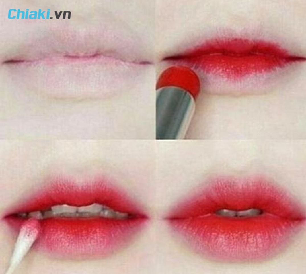 c&aacute;ch đ&aacute;nh son đẹp bằng son thỏi