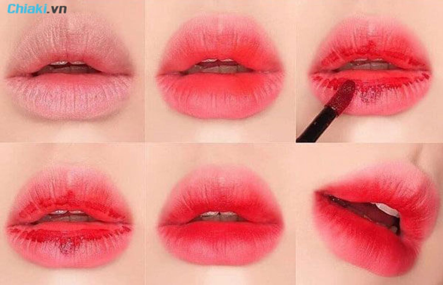 c&aacute;ch đ&aacute;nh son đẹp bằng son l&igrave;