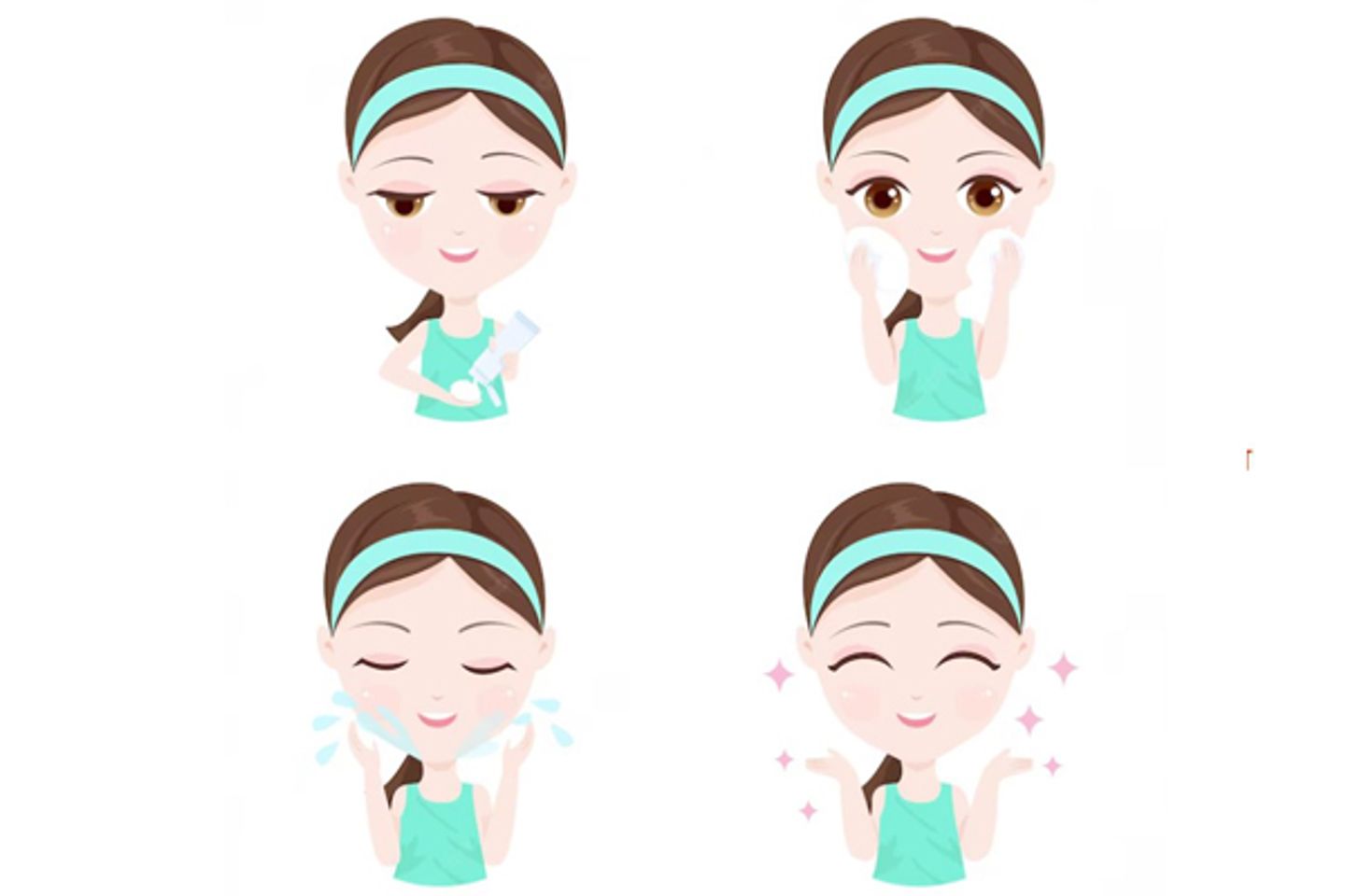 D&ugrave;ng sữa rửa mặt đ&uacute;ng c&aacute;ch cho da nhạy cảm