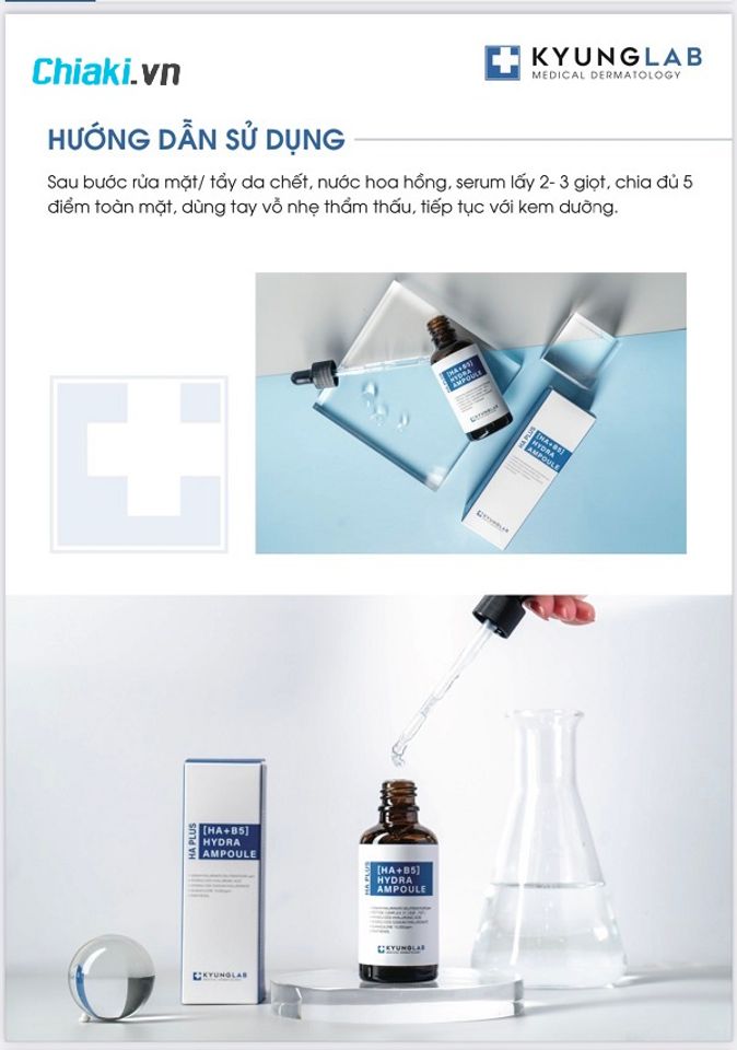 Hướng dẫn sử dụng Hydra B5 Serum cho mọi loại da