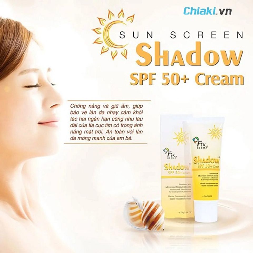 Hướng dẫn sử dụng kem chống nắng Fixderma