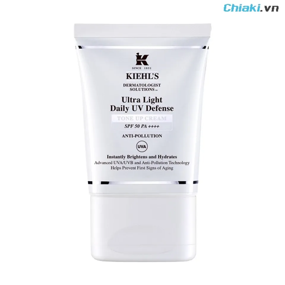 Kem kháng nắng nóng Kiehl’s Ultra Light Daily UV Defense Tone Up Cream