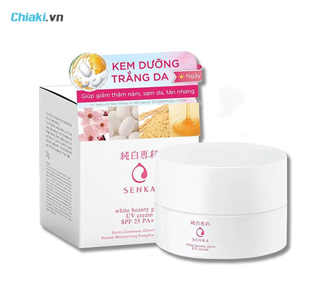 Kem chống nắng Senka White Beauty Glow UV Cream của 