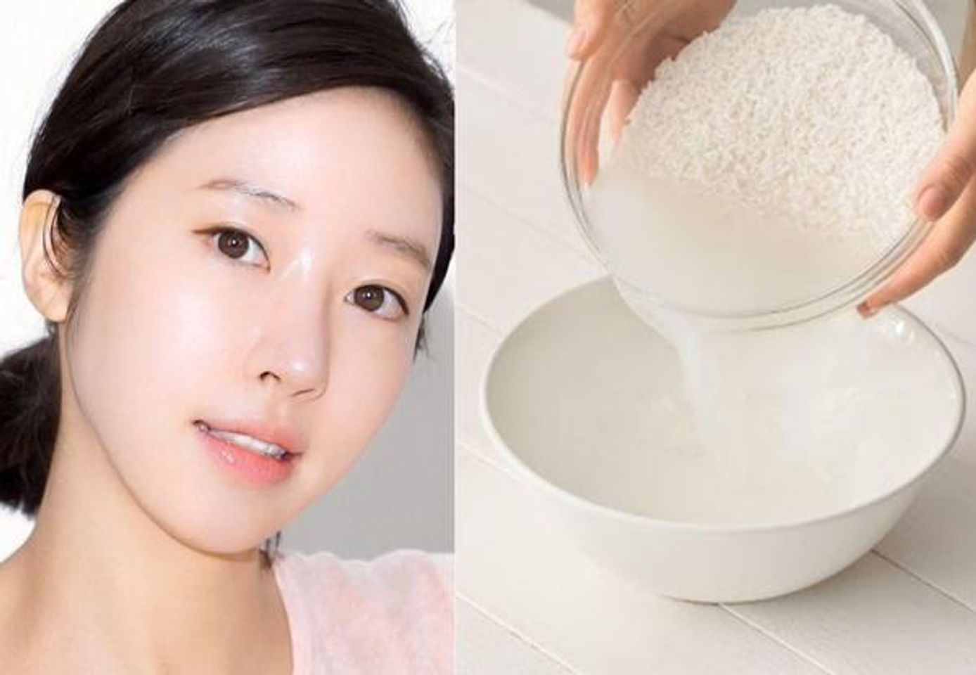 Rửa mặt bằng nước vo gạo được kh&ocirc;ng