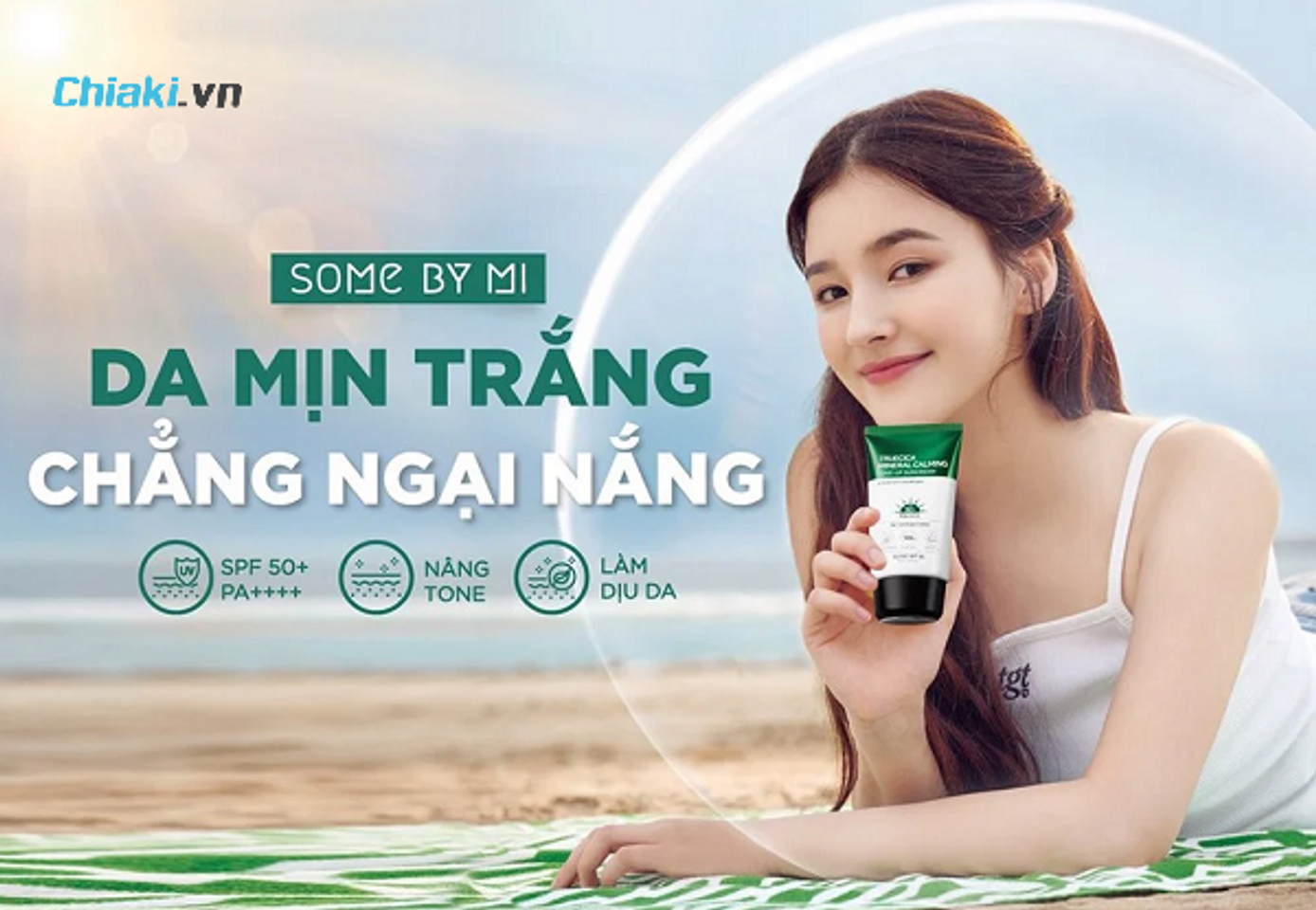 Hướng dẫn sử dụng kem chống nắng Some By Mi