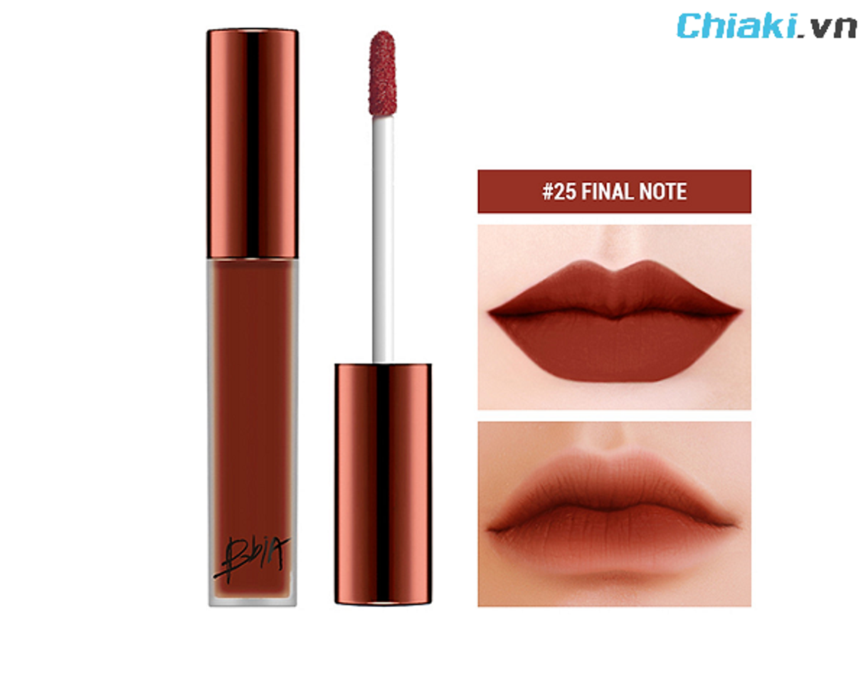 Son BBia Last Velvet Lip Tint m&agrave;u 25 Final Note