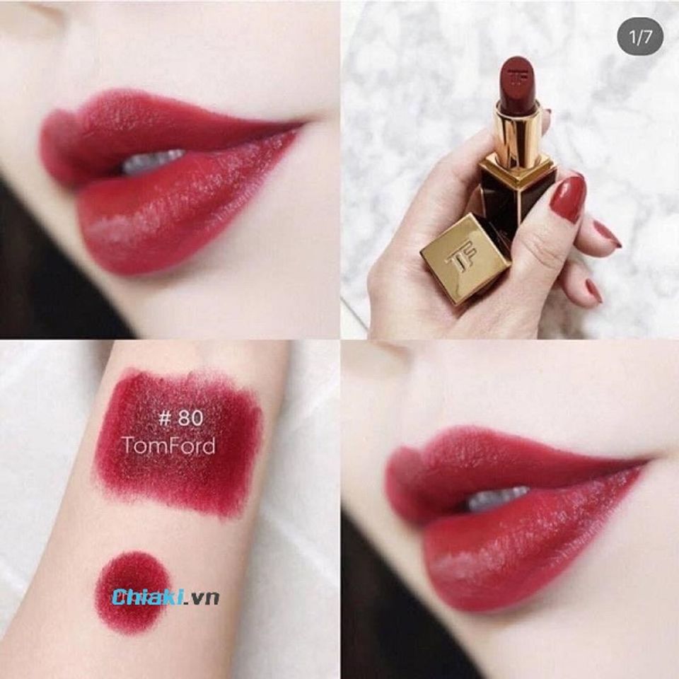 Son m&agrave;u mận ch&iacute;n Tom Ford 80 Impassioned