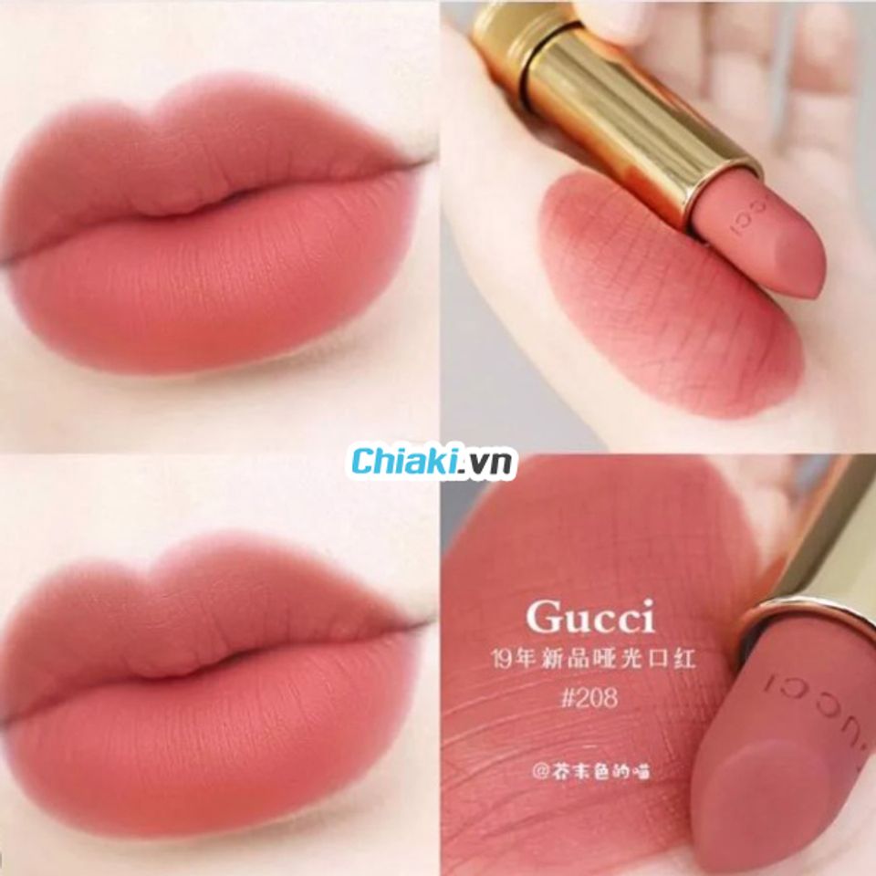 Son Gucci M&agrave;u 208 They Met In Argentina Hồng Đất