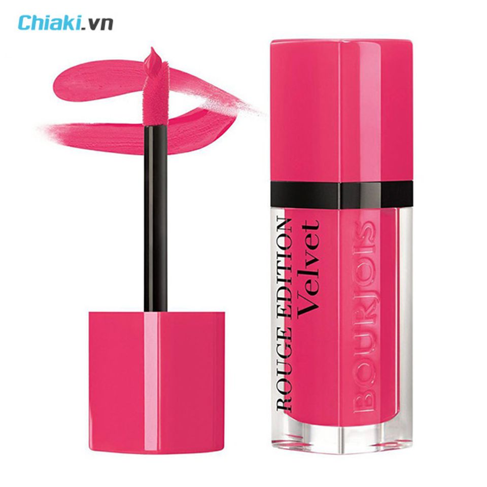 son hồng c&aacute;nh sen Bourjois Rouge Edition Velvet