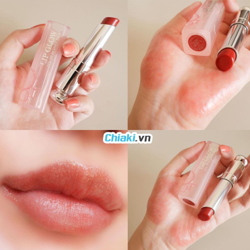 Son Dưỡng Dior Addict Lip Glow Dior 08 M&agrave;u Đỏ Đất ( Unbox )