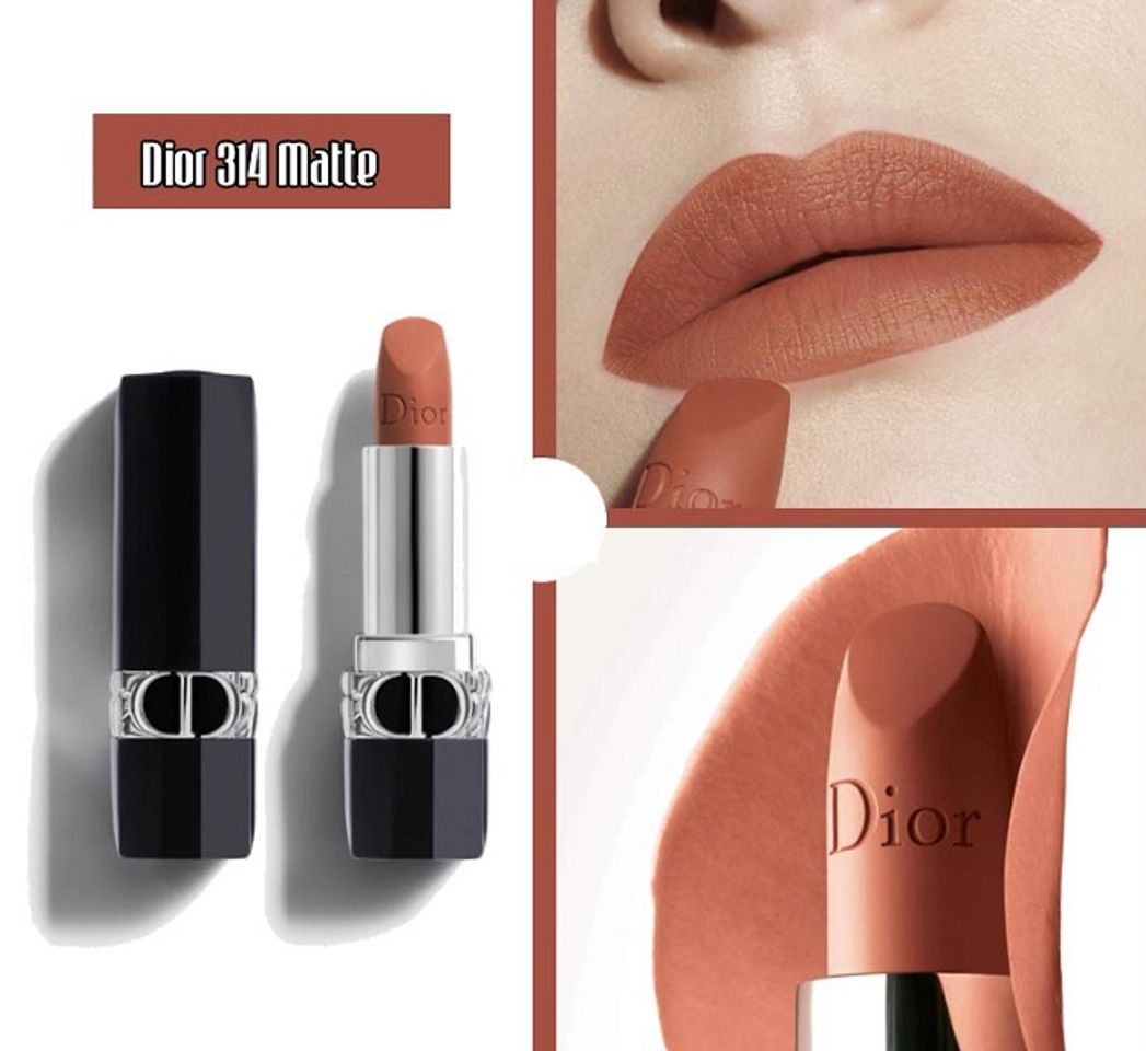 Son m&ocirc;i cam đất Dior 314 Grand Bal