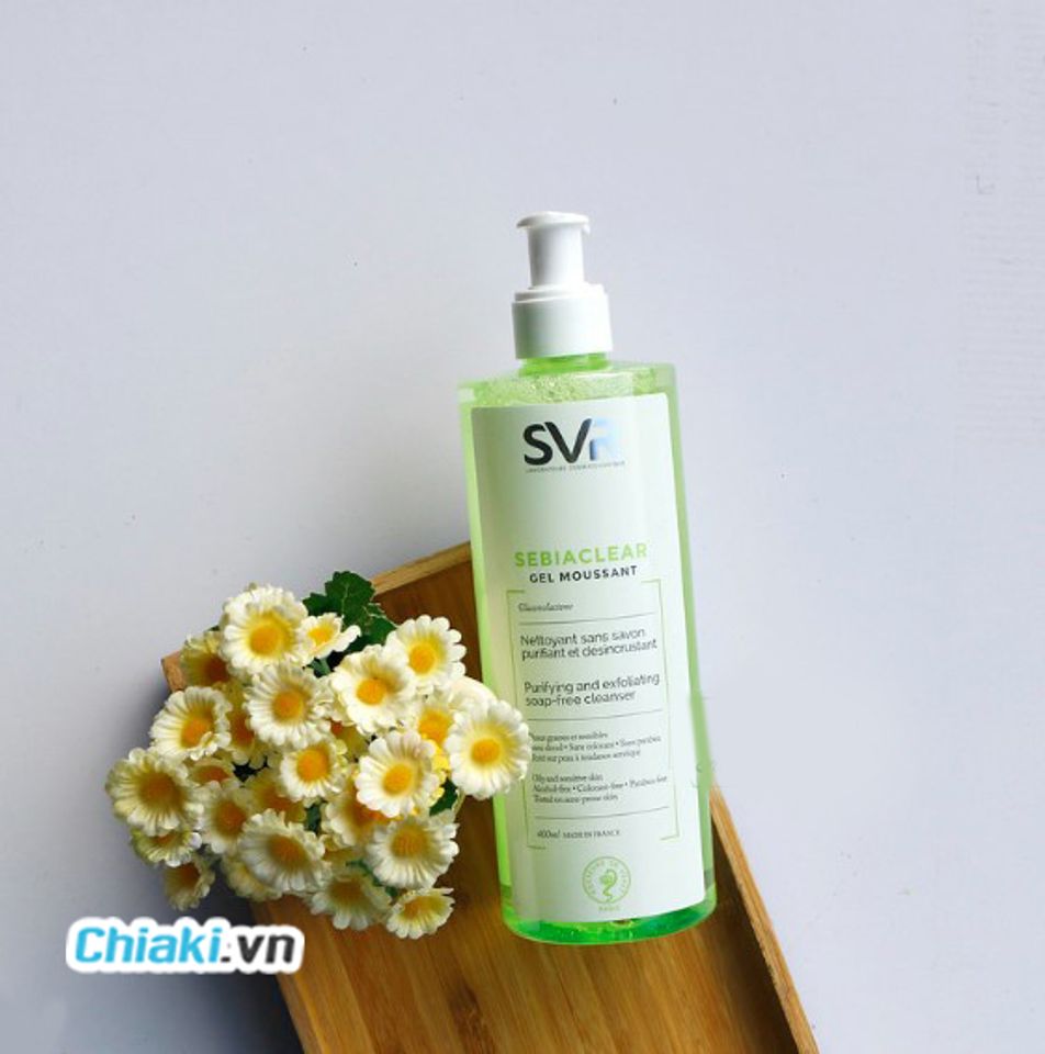 Sữa Rửa Mặt Cho Da Mụn Nhạy Cảm SVR Sebiaclear