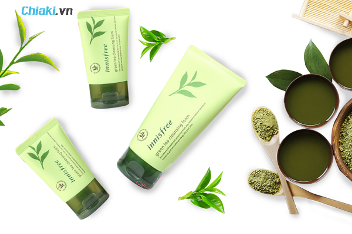 TOP 8 sữa rửa mặt trà xanh trị mụn tốt được bác sĩ da liễu khuyên dùng