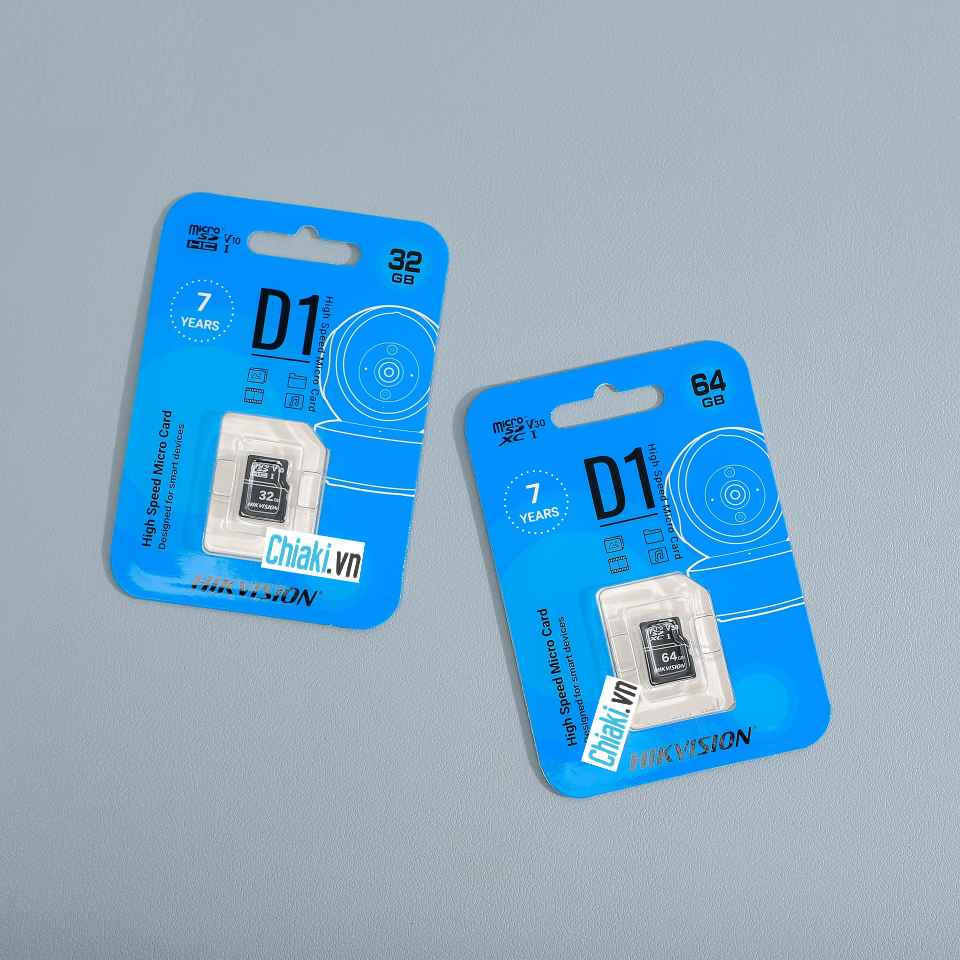 Thẻ nhớ MicroSD Hikvision Class 10 D1 tốc độ cao 
