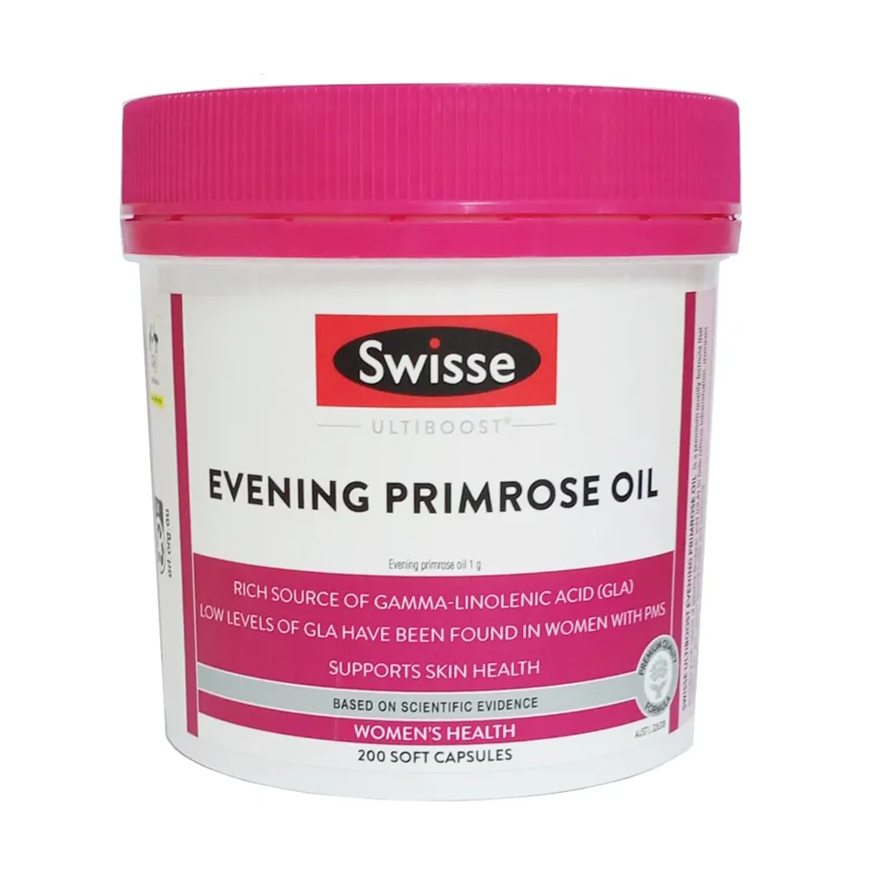 Tinh dầu hoa anh thảo Swisse Evening Primrose Oil của Úc