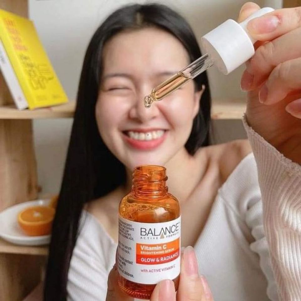 Serum chống l&atilde;o h&oacute;a cho tuổi 35 Balance Vitamin C s&aacute;ng da, mờ th&acirc;m