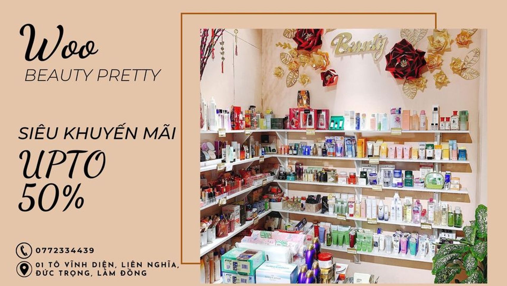 Woo Beauty shop mỹ phẩm tại H&agrave; Nội