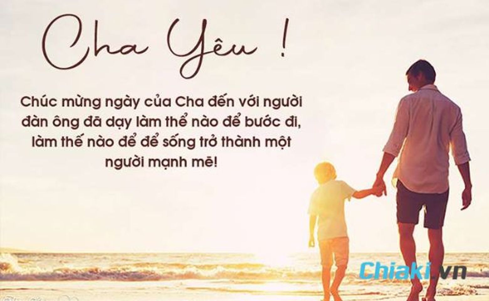 lời ch&uacute;c &yacute; nghĩa Ng&agrave;y của Cha