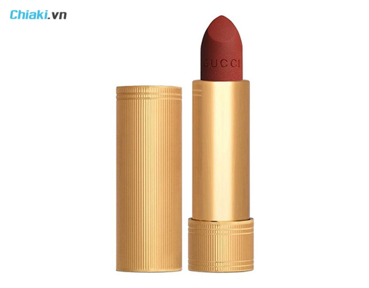 Son đỏ berry Gucci M&agrave;u 505 Janet Rust
