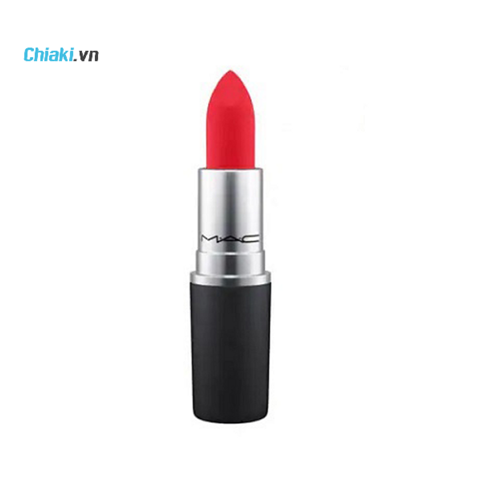 Son MAC m&agrave;u hồng baby Powder Kiss Lipstick M&agrave;u 315 Lasting Passion