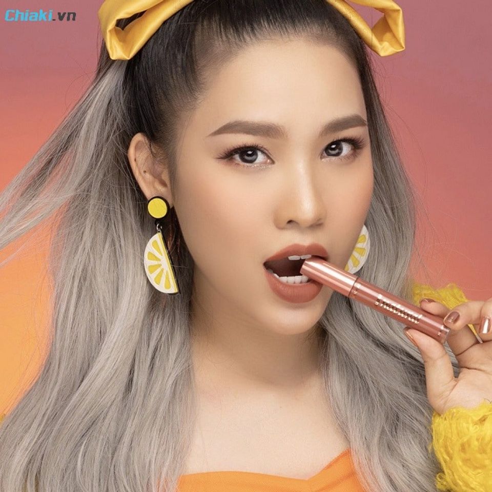 Son m&agrave;u nude đẹp LEMONADE Super natural Lip Cream m&agrave;u 02
