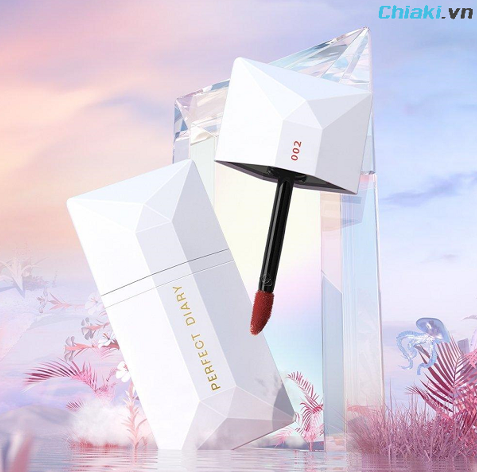 Son Perfect Diary Readme Weightless Velvet Lip Stain Matte m&agrave;u 002