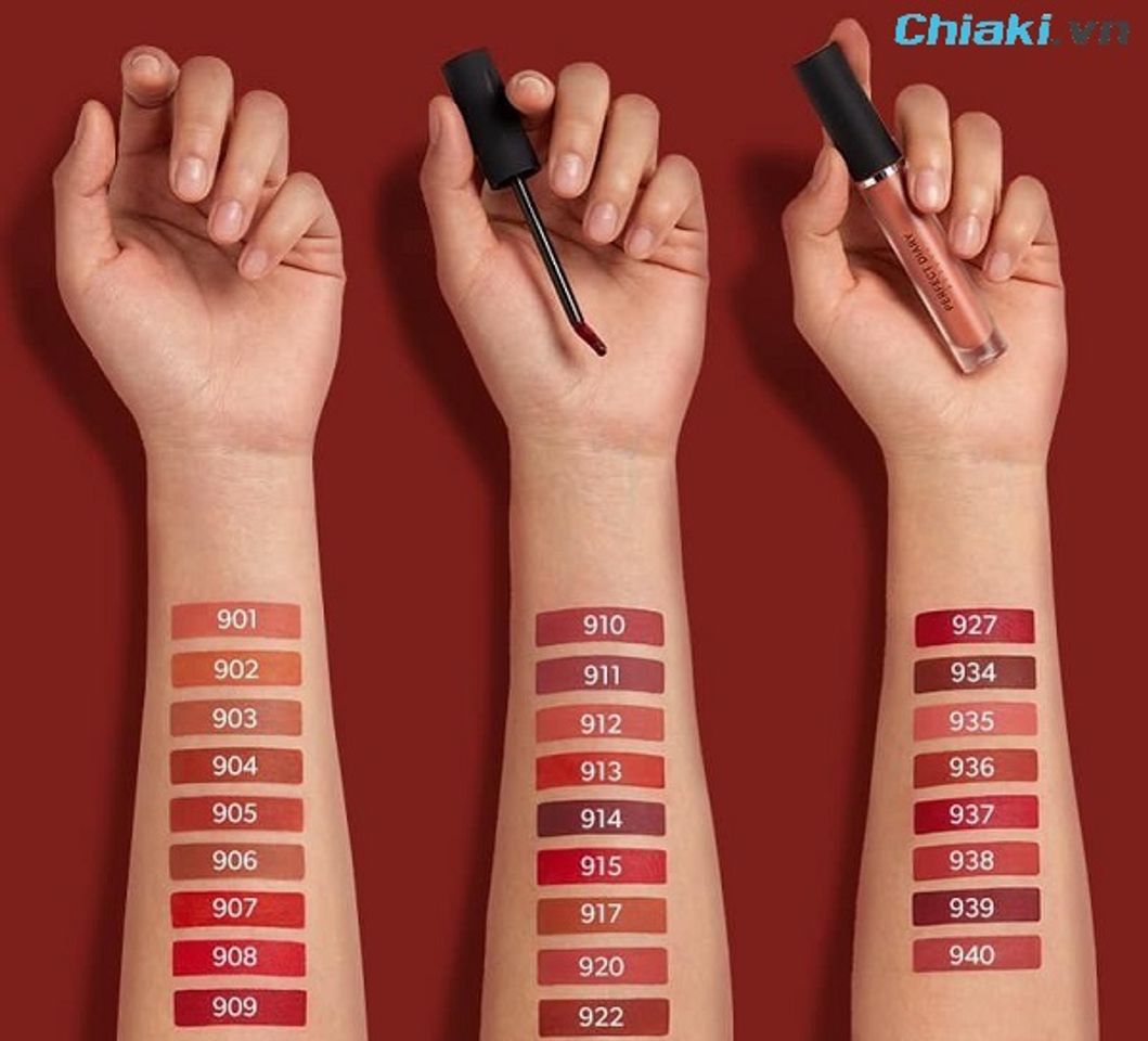 Bảng m&agrave;u son Perfect Diary Ultra Everlasting Dreamworld Matte Lip Color