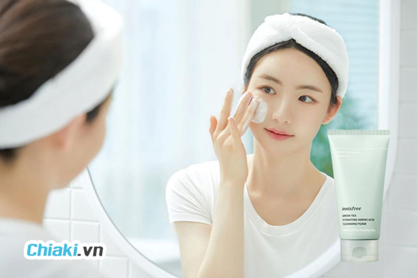C&aacute;ch d&ugrave;ng sữa rửa mặt Innisfree hiệu quả cho mọi loại da