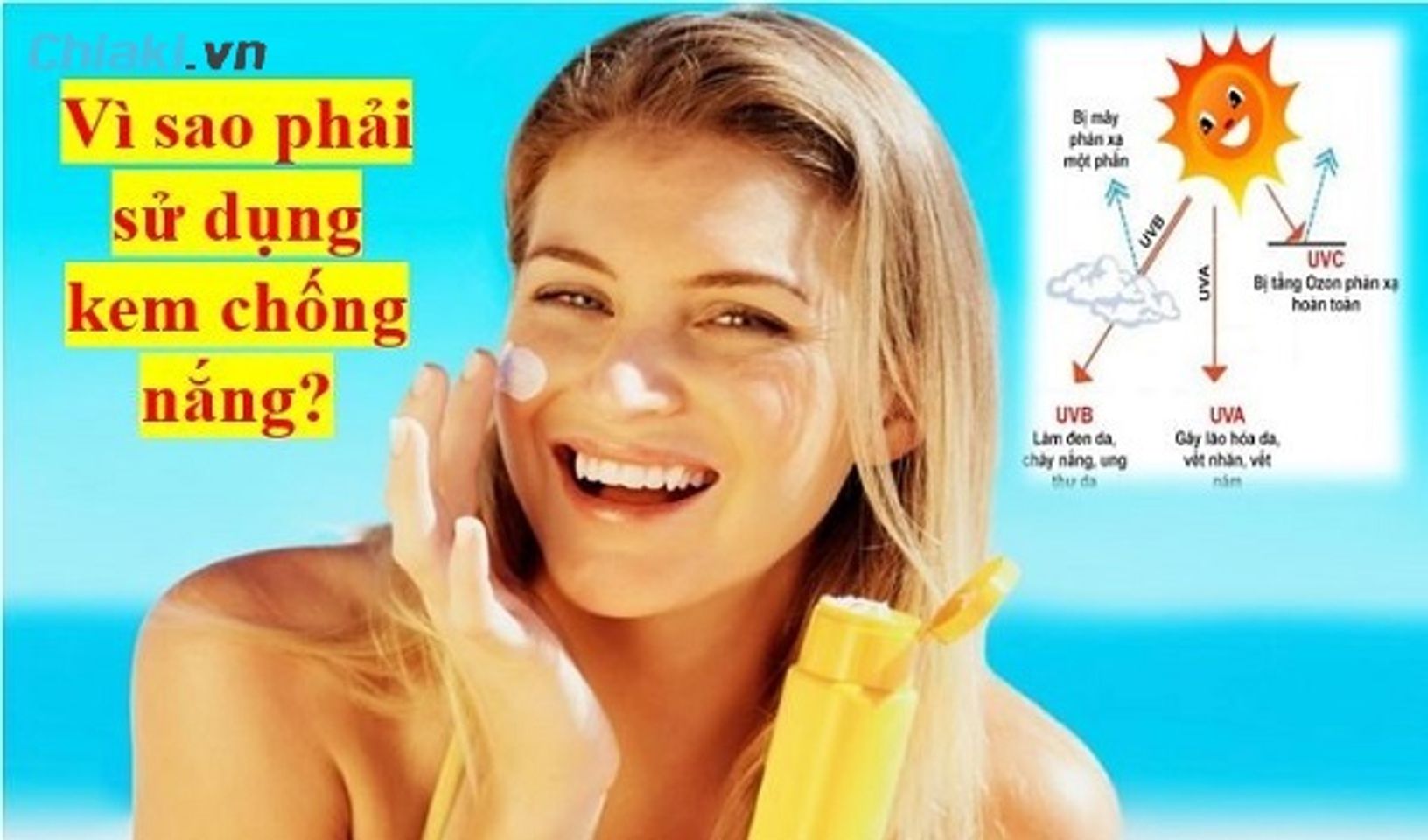 Tại sao n&ecirc;n chọn kem chống nắng trắng da?