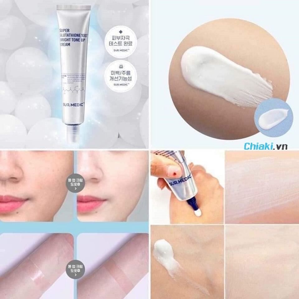 Kem dưỡng&nbsp; n&acirc;ng tone da Sur.Medic Super Glutathione