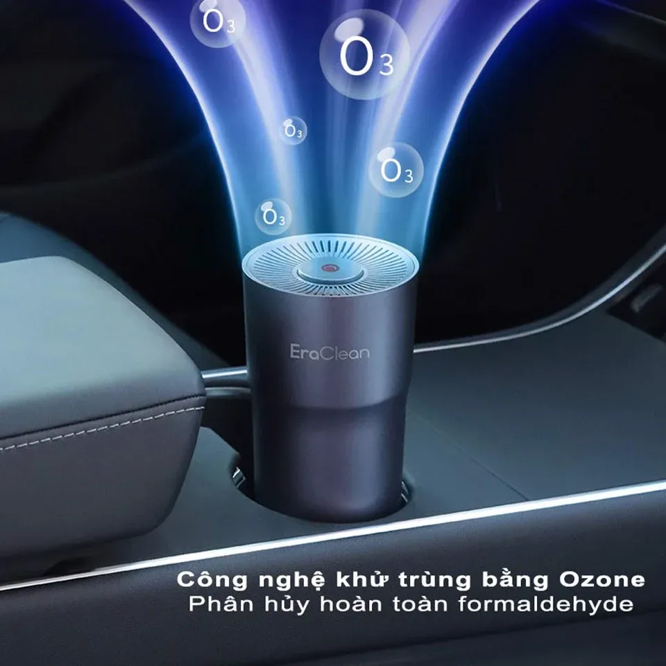 Máy lọc không khí khử mùi ô tô CW-C02 Xiaomi Eraclean giúp mang lại bầu không khí trong lành 
