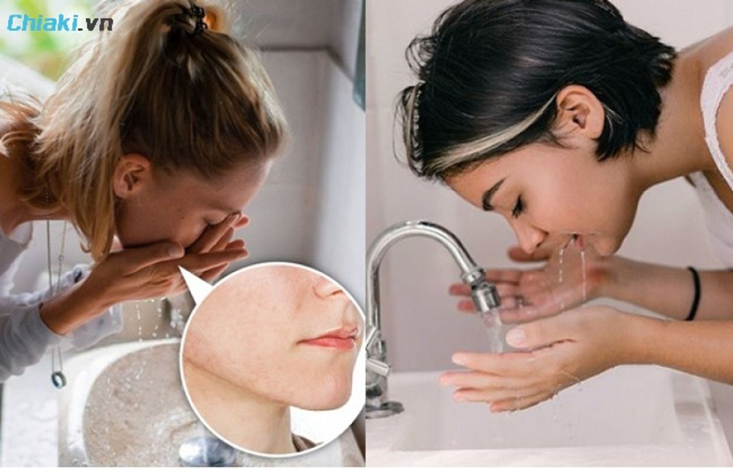 N&ecirc;n rửa mặt 1-2 lần/ ng&agrave;y để loại bỏ dầu v&agrave; bụi bẩn t&iacute;ch tụ tr&ecirc;n da
