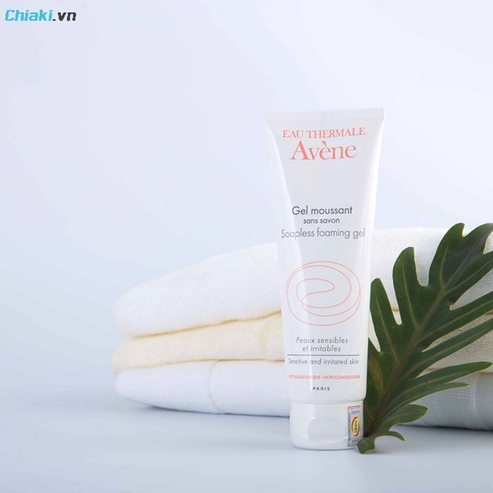 Sữa rửa mặt Avene Soapless Foaming Gel cho da nhạy cảm&nbsp;
