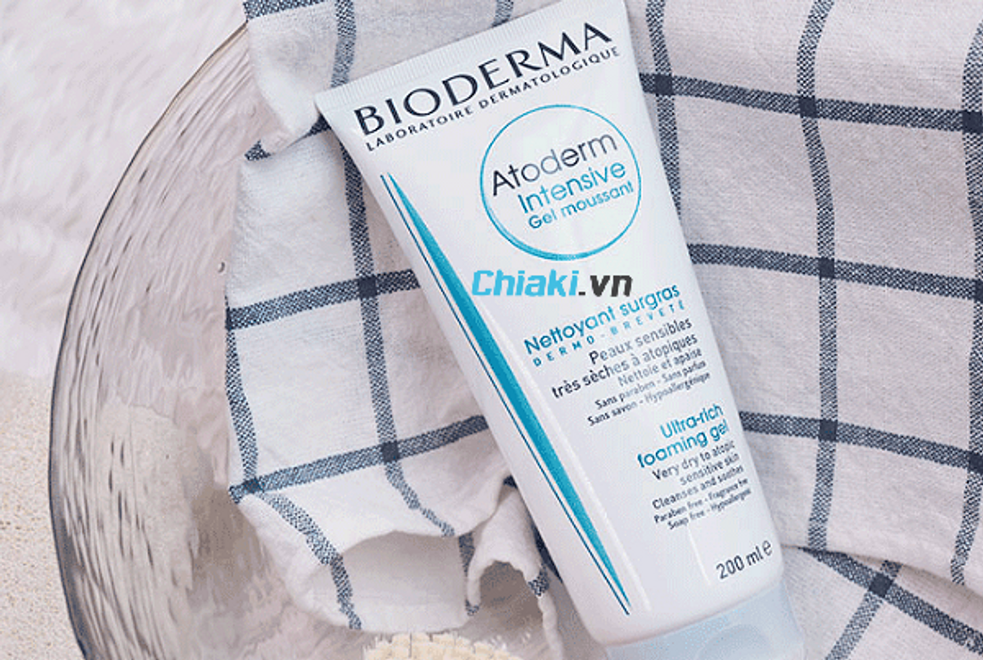 Sữa rửa mặt Bioderma cho da kh&ocirc; Atoderm Intensive Gel Moussant
