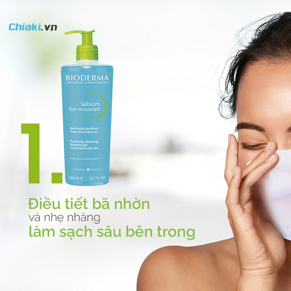 Lưu &yacute; khi sử dụng sữa rửa mặt Bioderma
