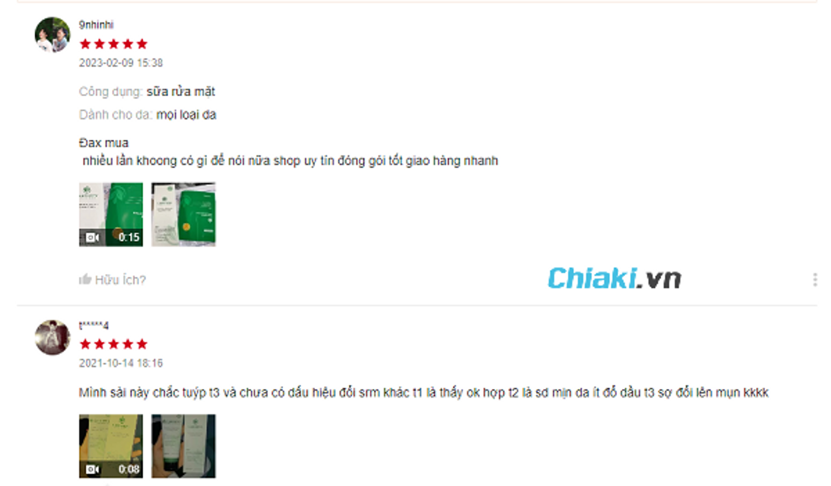 Đ&aacute;nh gi&aacute; sữa rửa mặt Caryophy từ người d&ugrave;ng tr&ecirc;n Shopee