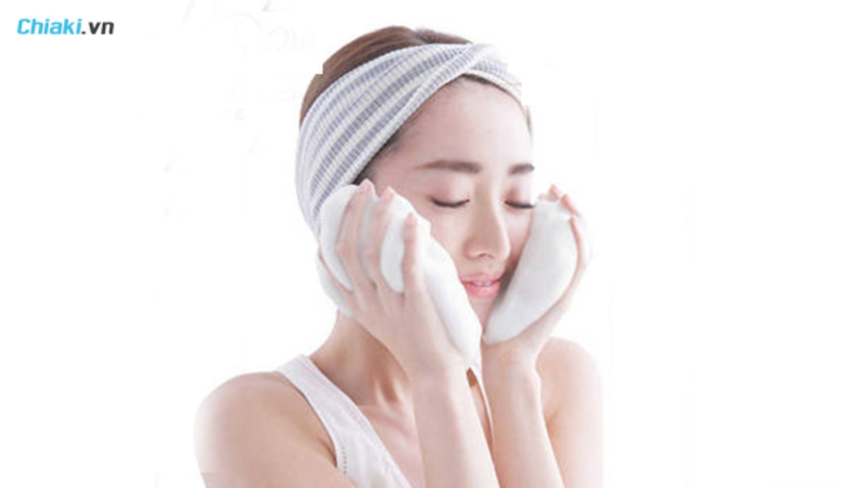 C&aacute;ch sử dụng sữa rửa mặt Dove hiệu quả