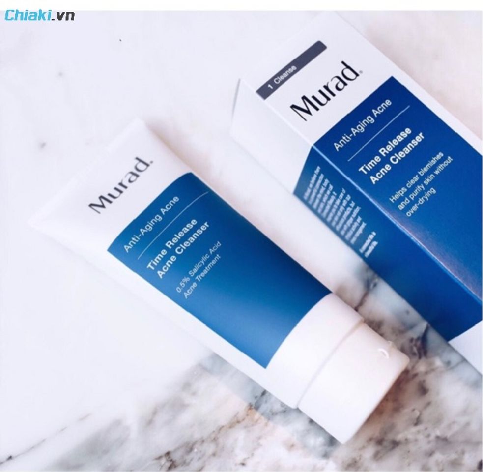 Sữa rửa mặt Murad cho da dầu mụn Murad Time Release Blemish Cleanser