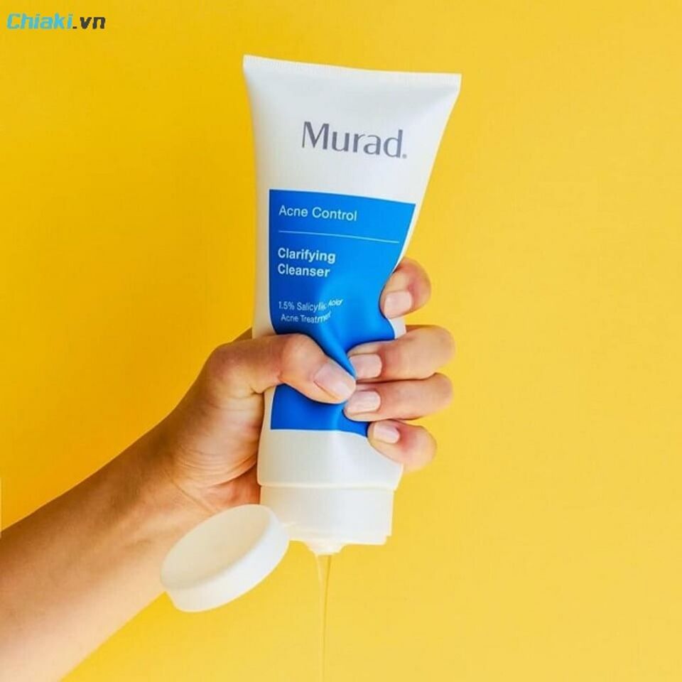 Sữa rửa mặt Murad xanh Clarifying Cleanser d&agrave;nh cho da mụn