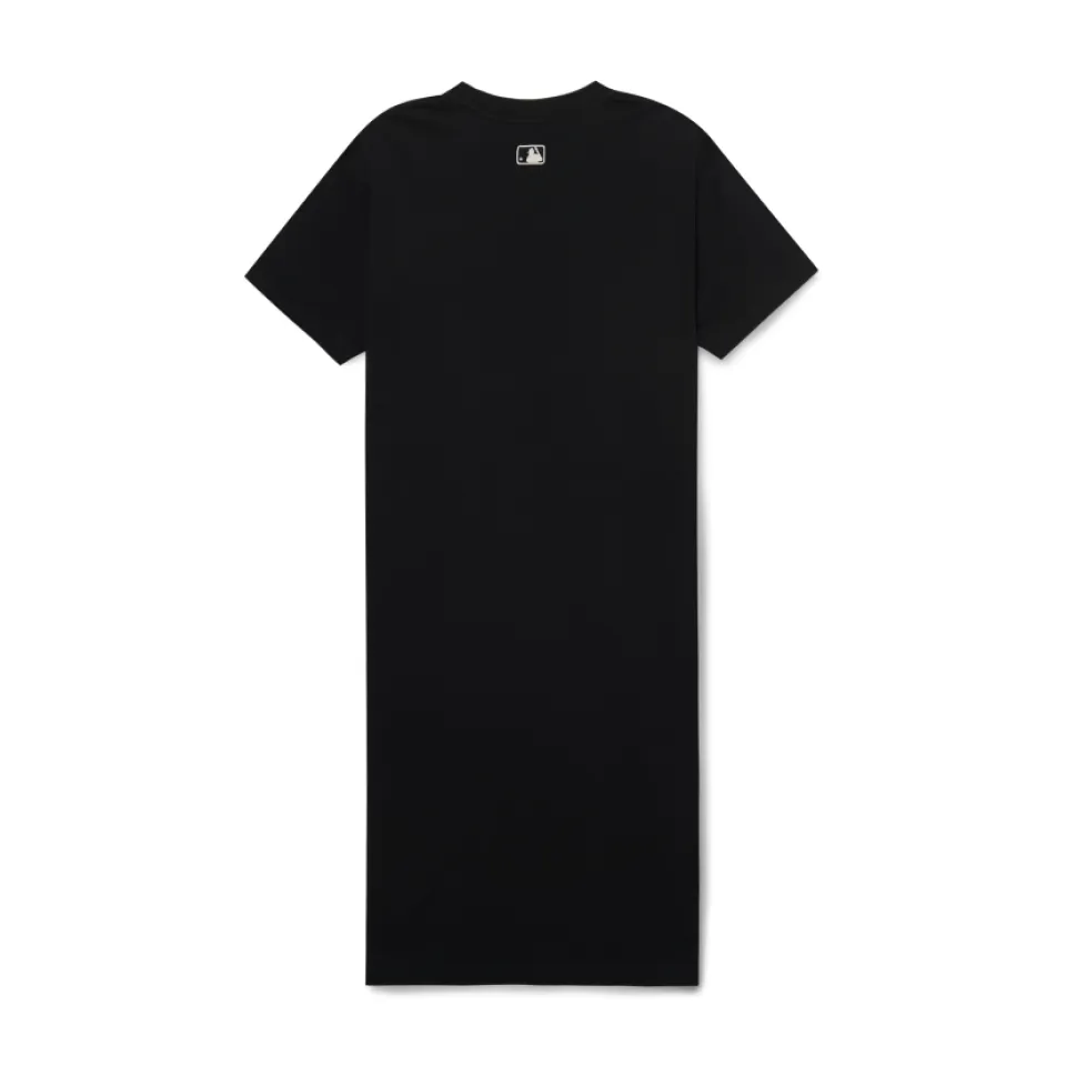 Mặt sau váy MLB Maxi Long Dress New York Yankees 3FOPB0233-50BKS Black