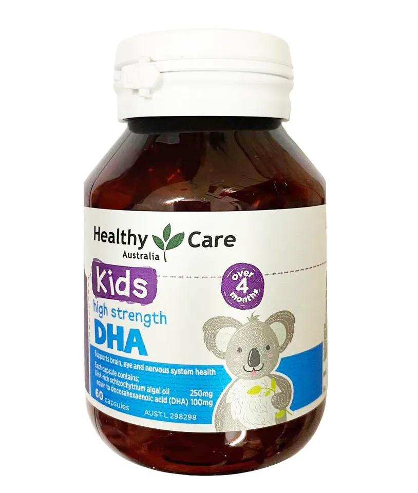 Viên bổ sung DHA Healthy Care cho trẻ từ 4 tháng tuổi của Úc mẫu cũ